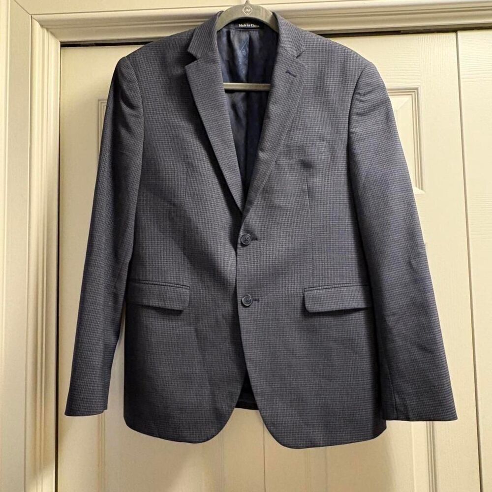 Penguin Men's Navy and Blue Tailored-jackets